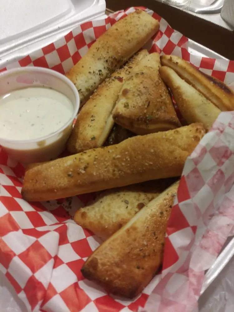 Breadsticks and Ranch Dressing